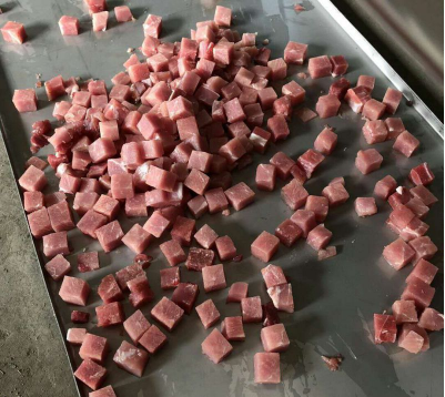 多功能冻肉切丁机 可直接对冻肉进行切丁切丝