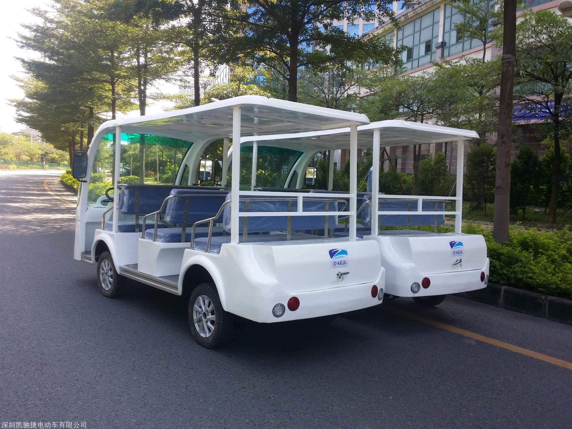 景区休闲代步车,14座观光电动车,杭州西湖观光电动车