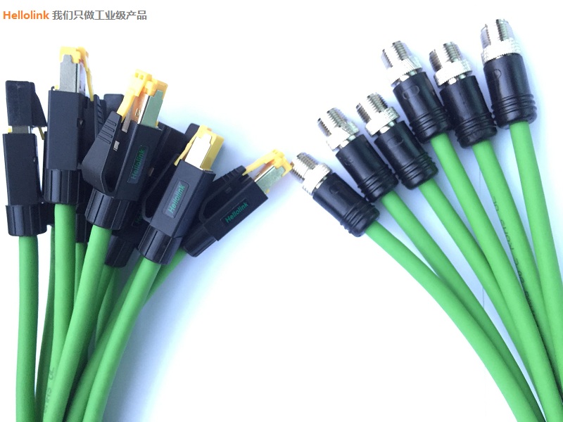 首页 电子 连接器 线束/连接线/端子线 m12转rj45网线,m12转以太网