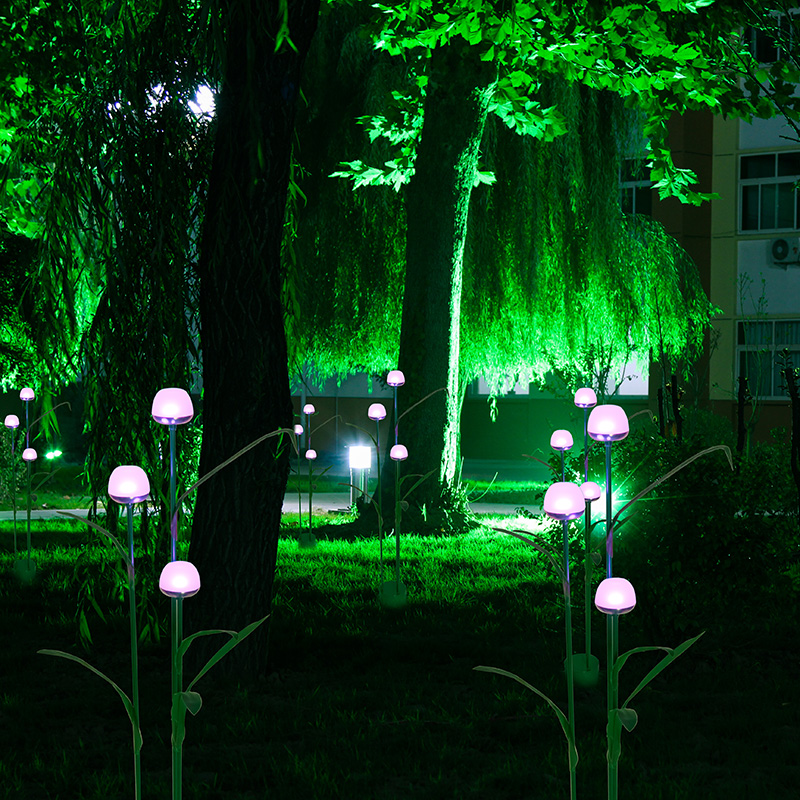 led亚克力仿真植物灯 公园亮化工程草坪景观灯 苹果头灯