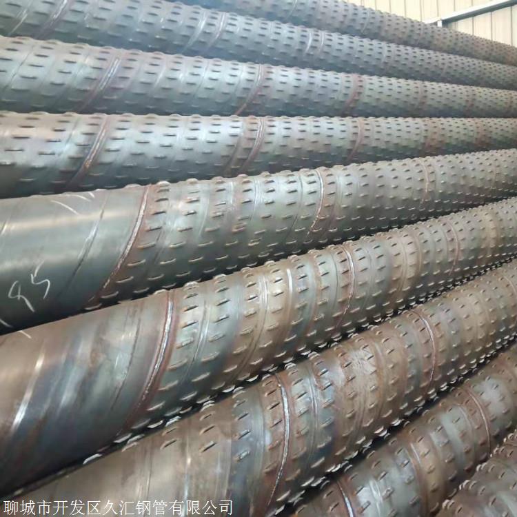 打井铁管300钢制井管300mm滤水管井管工厂