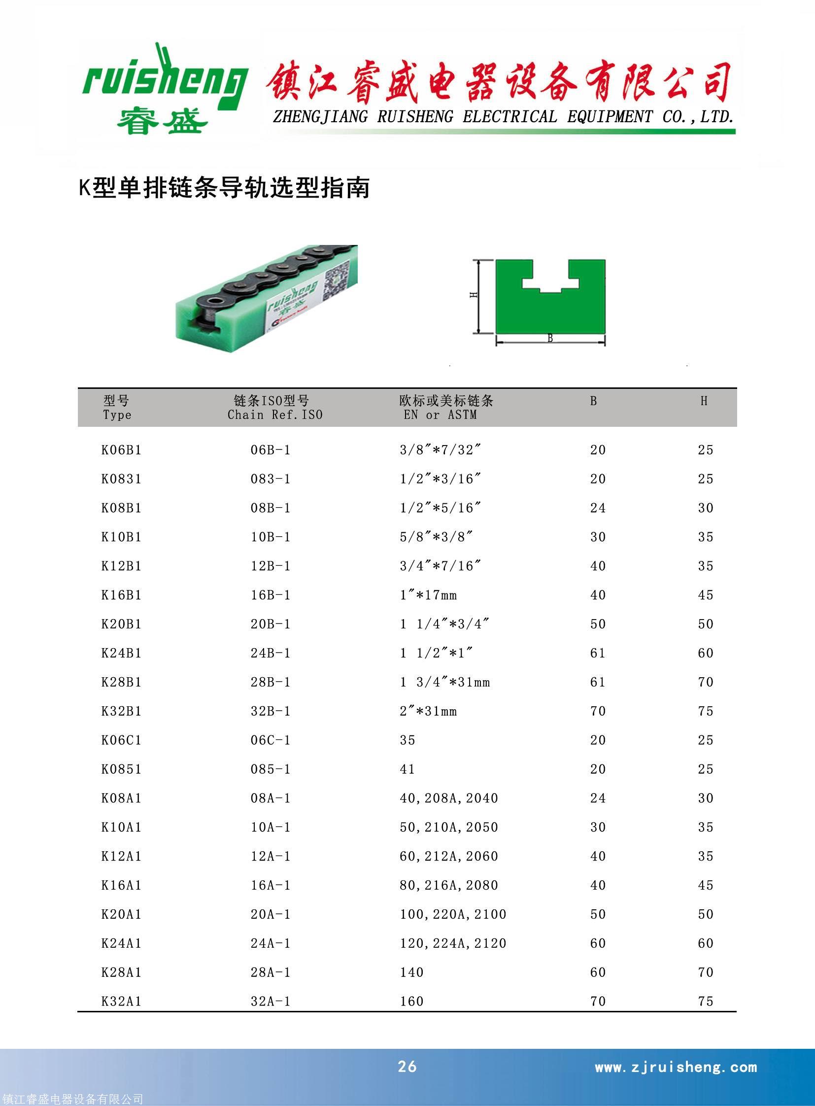 聚乙烯链条导轨k型单排链条导轨 可定制链条轨道