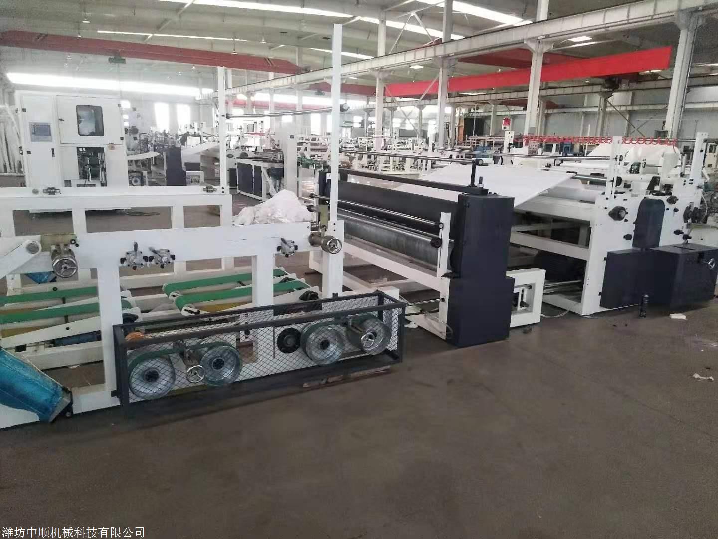 全自动卫生纸加工设备生产线-卫生纸加工设备机械多少