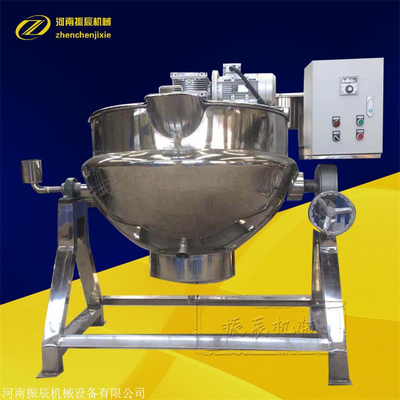不锈钢熬制锅  电磁自动搅拌膏药熬制锅 酱料秋梨膏熬制温度可控