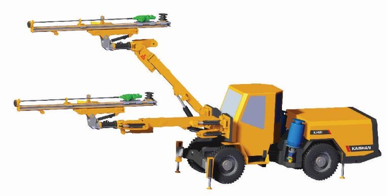 山东泽荣kj421型全液压掘进钻车