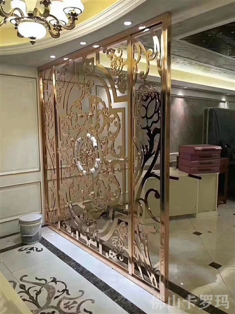 中式纯铜屏风大型加工厂