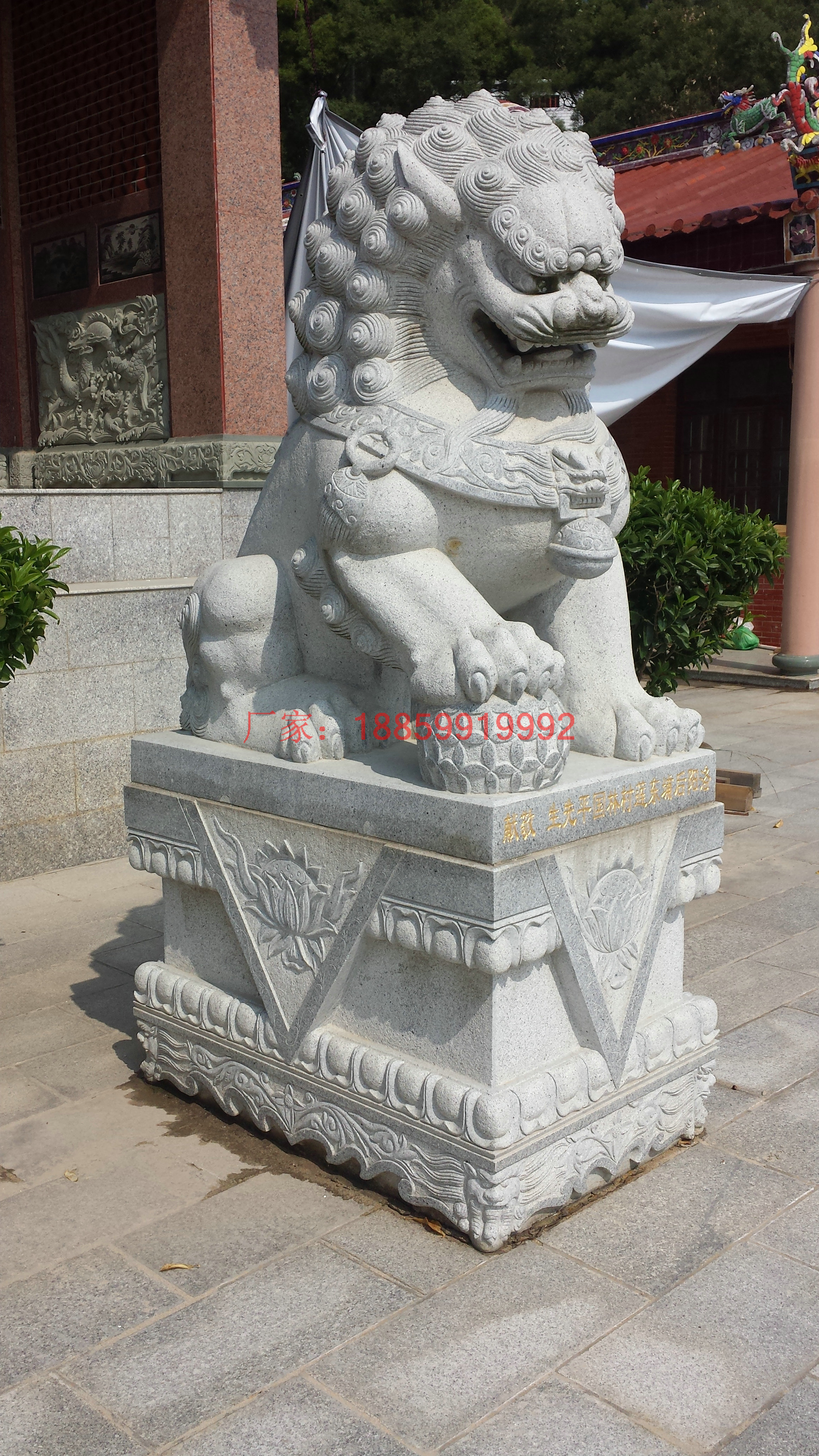 寿山石雕狮子 石雕狮子供应 石狮子销售 石狮子公母 石狮子雕塑