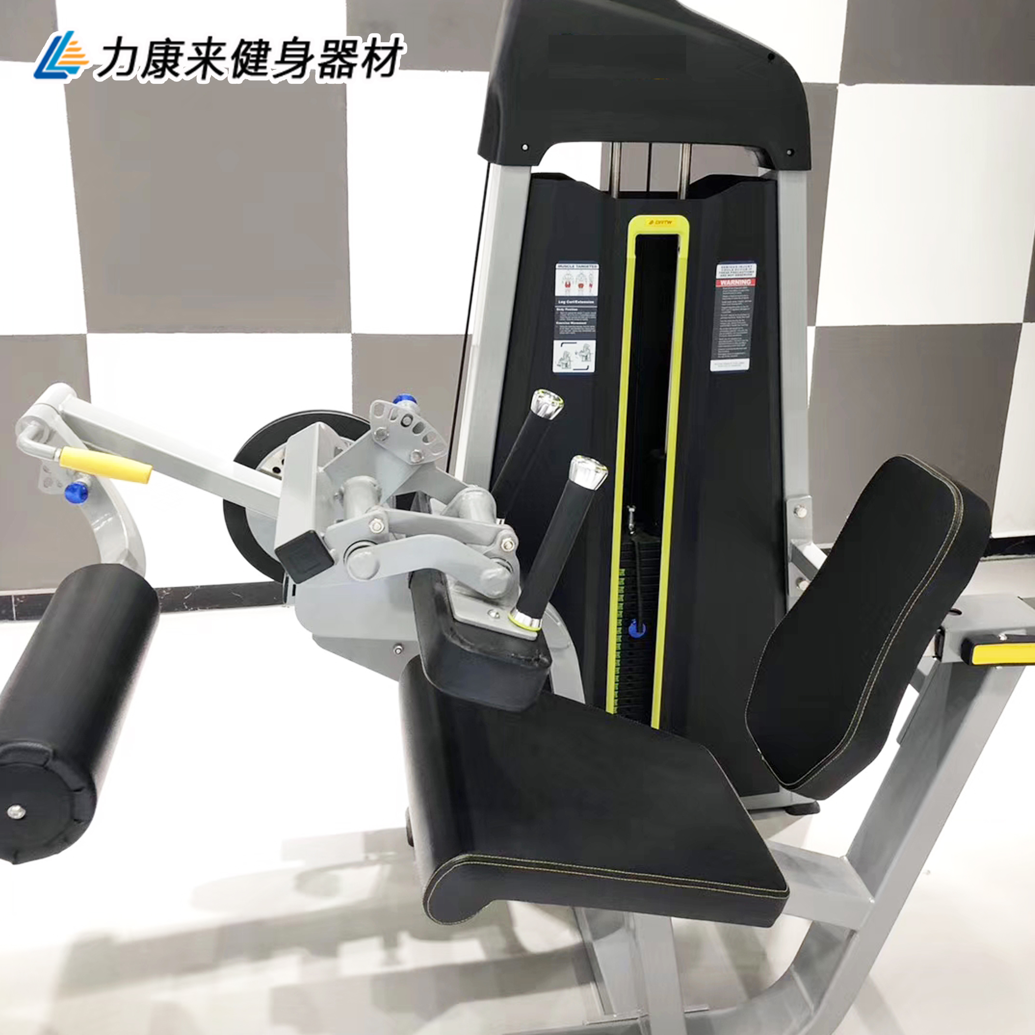 健身房坐式曲腿训练器 腿部弯举腿部下压伸展器械 组合力量器械