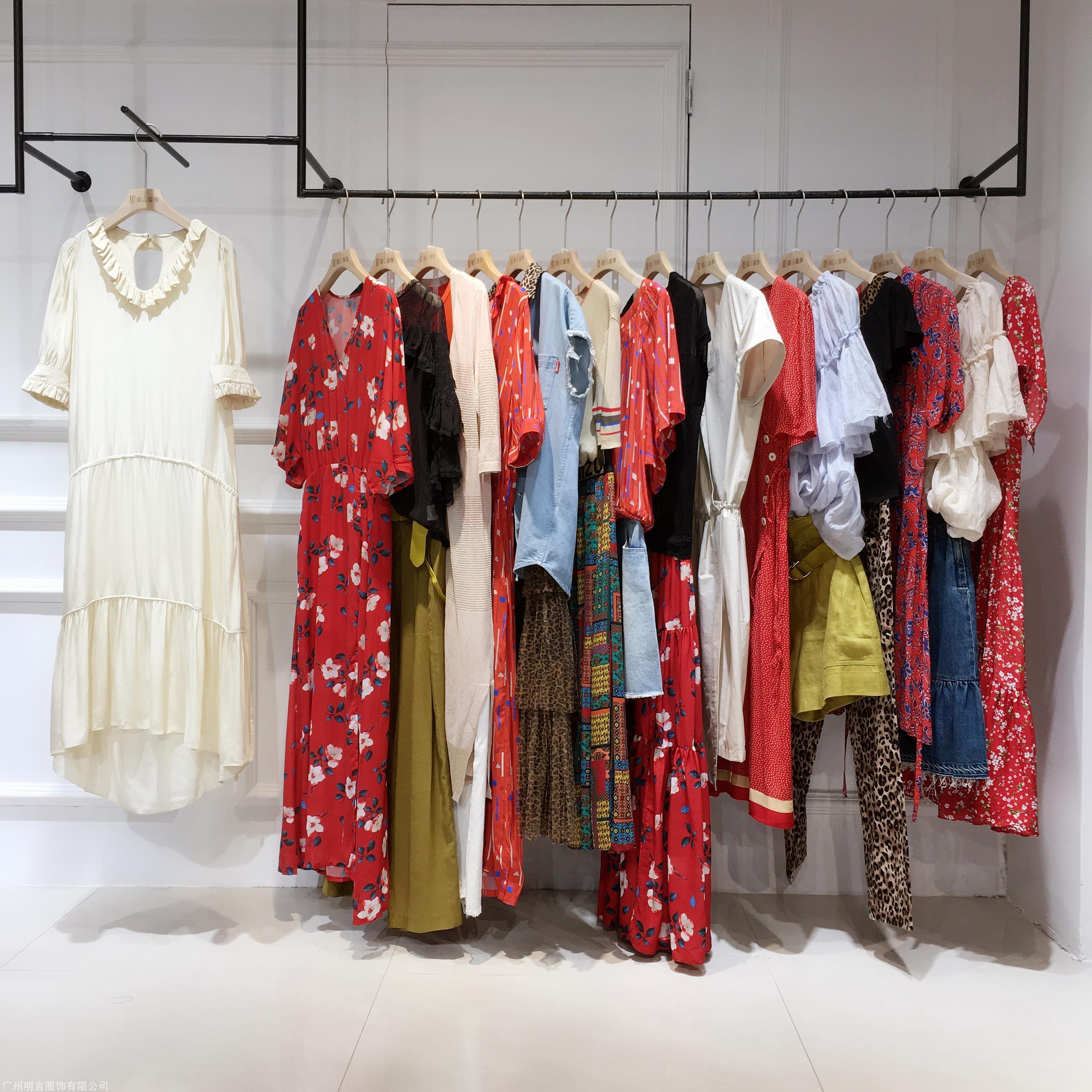 米祖2020夏 品牌服装折扣批发拿货 直播一手货源女装