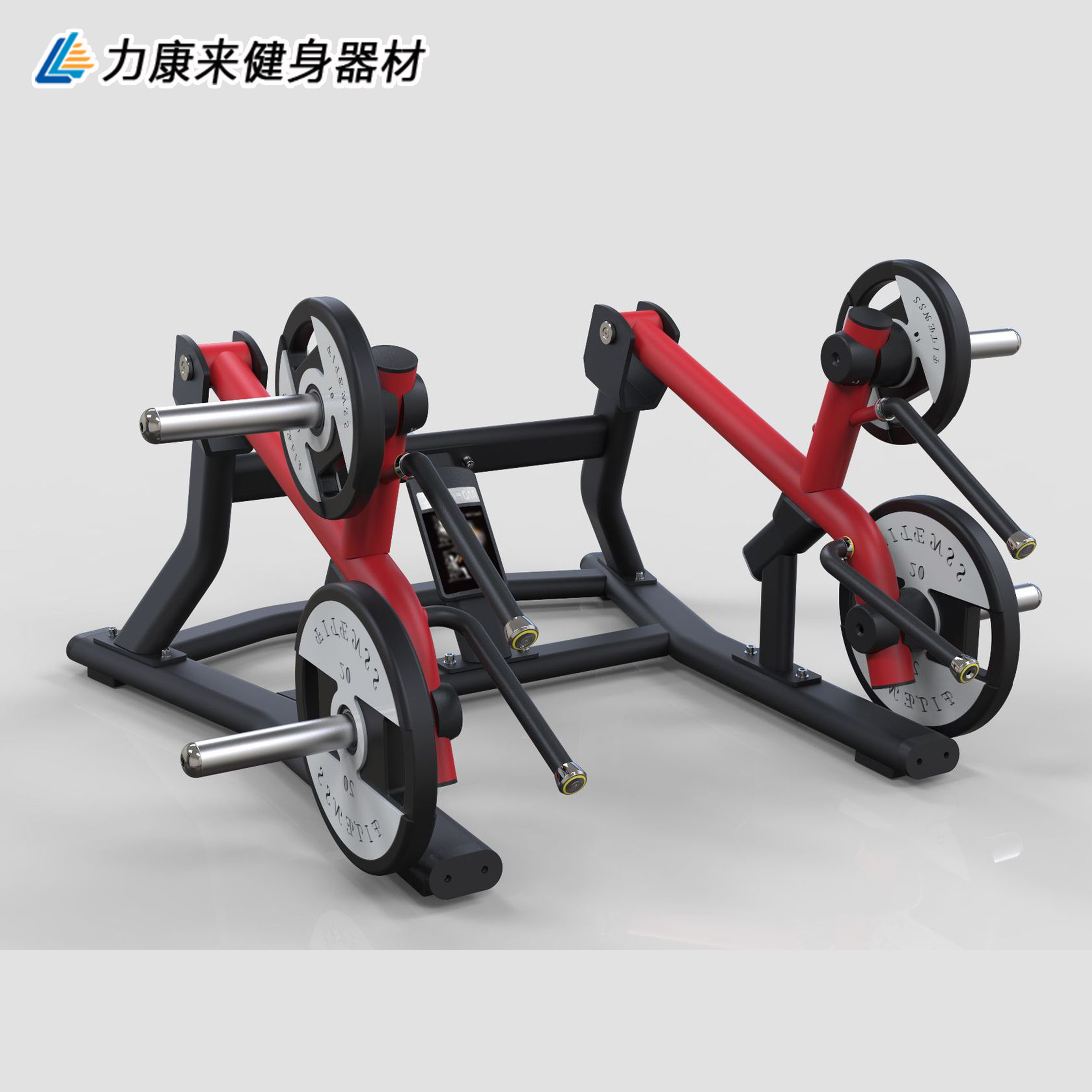 力康来挂片式免维护器械 硬拉架训练器 室内大型器械 健身房专用