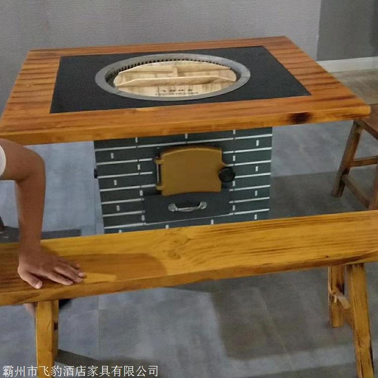 订制铁锅炖灶台转桌铁锅炖燃气灶台供应批发