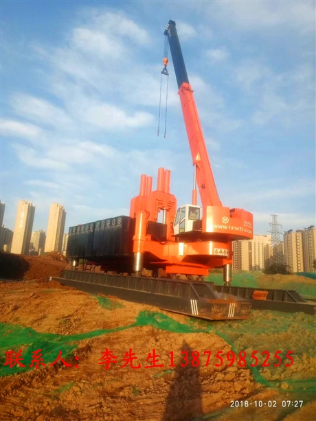 860t静压沉桩机 静压管桩机 湖南新天和厂家直销