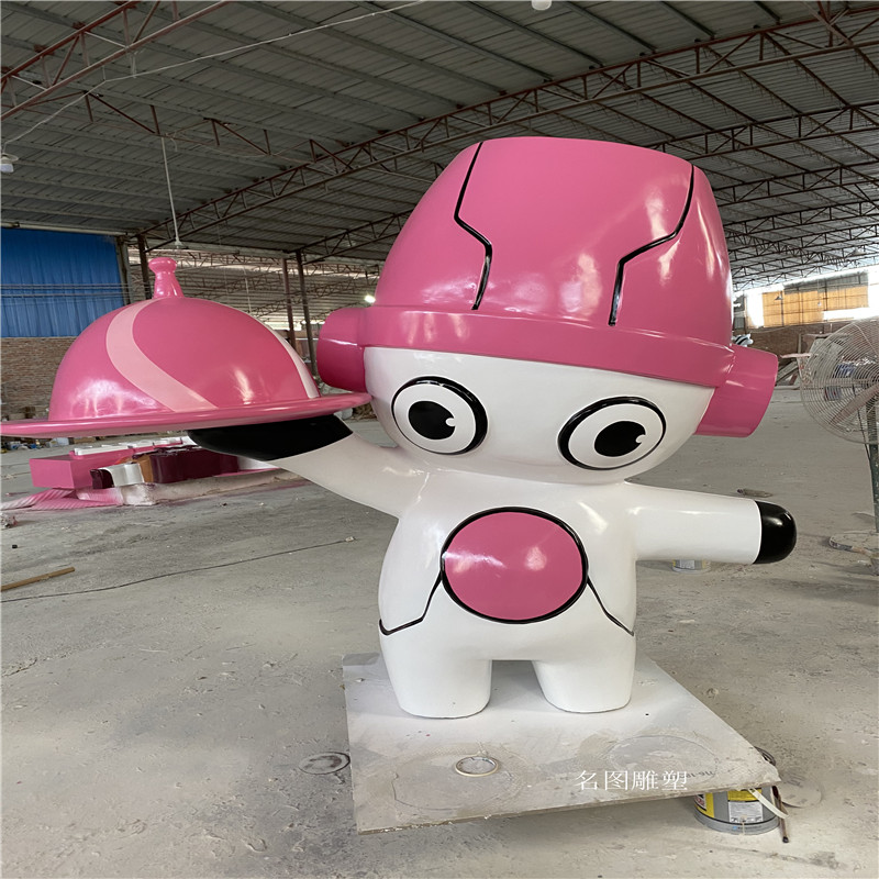 卡通熊雕塑来图定制 汕头卡通动物雕塑