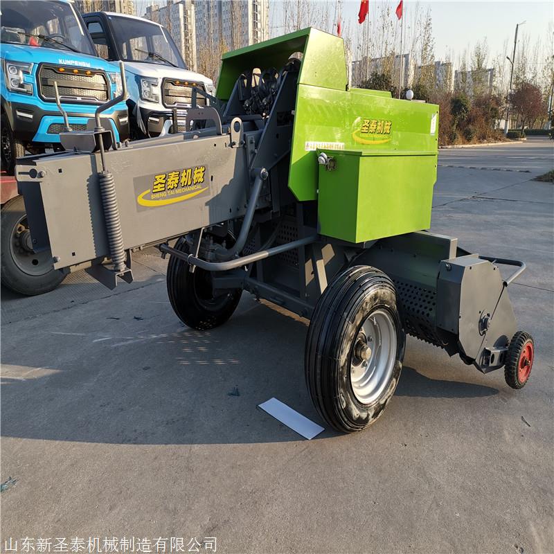 稻草秸秆捡拾打包机 小麦秸秆拾草机工作效率