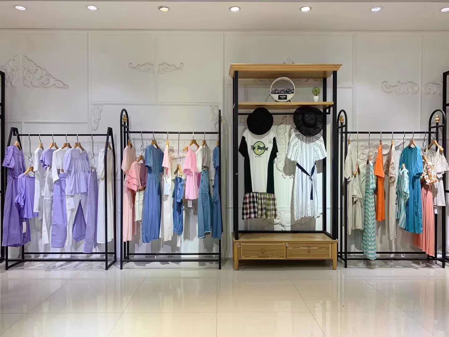 费依2020夏装品牌折扣女装直播货源批发
