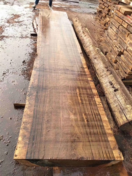 胡桃木 巴新胡桃木 刨切料 家具材 汉威木业 大量供应