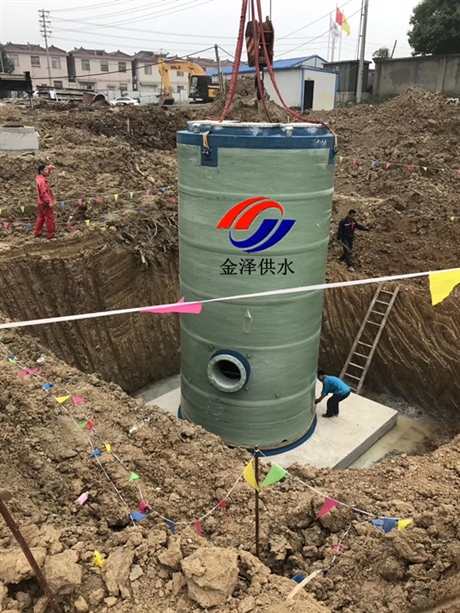 一体化雨水泵站 工程量短 成本低