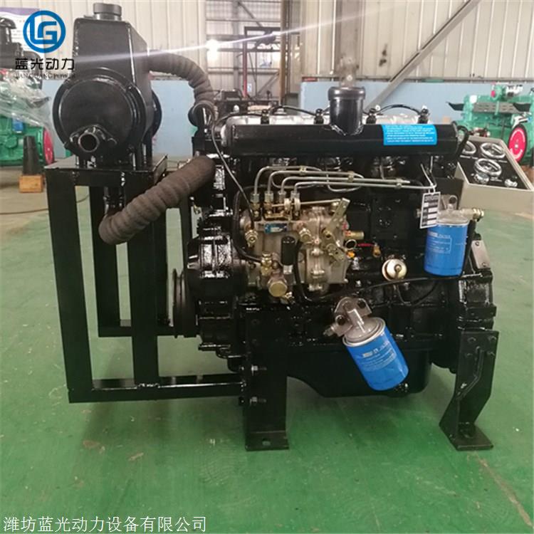 小型渔船挂机490柴油机四缸50马力发动机