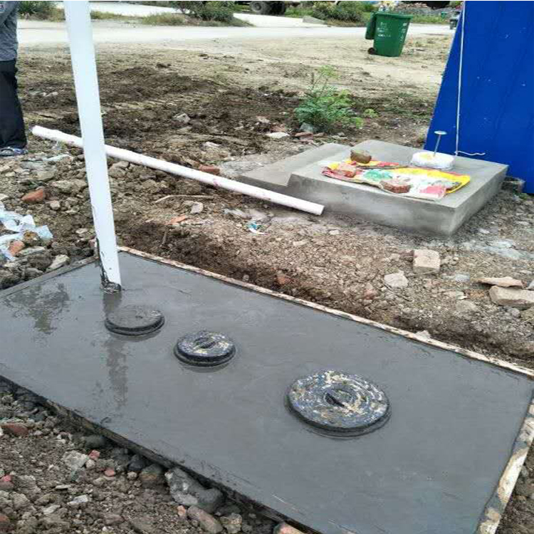 山西省长治市三格化粪池价格 农村厕所改造pe三格式化粪池
