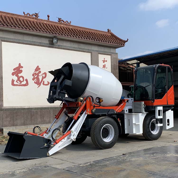 首页 建材 工程机械,建筑机械 混凝土搅拌楼 混凝土自上料搅拌车-多