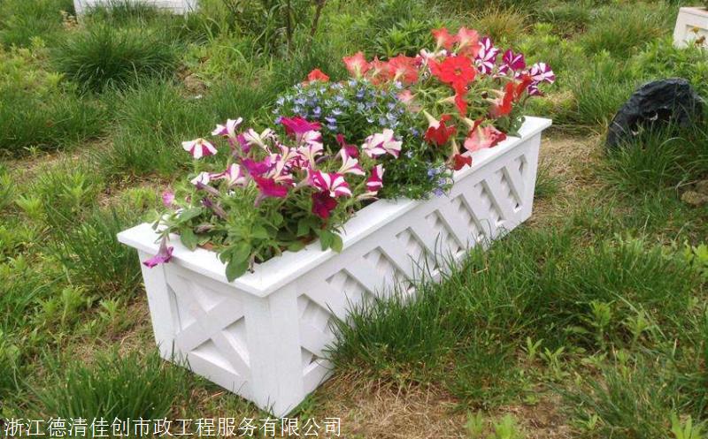 pvc花箱 pvc景观花箱厂家 pvc道路组合花箱批发