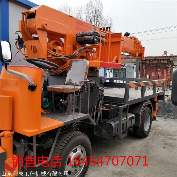 小型四不像随车吊 自制小型3吨底盘吊车