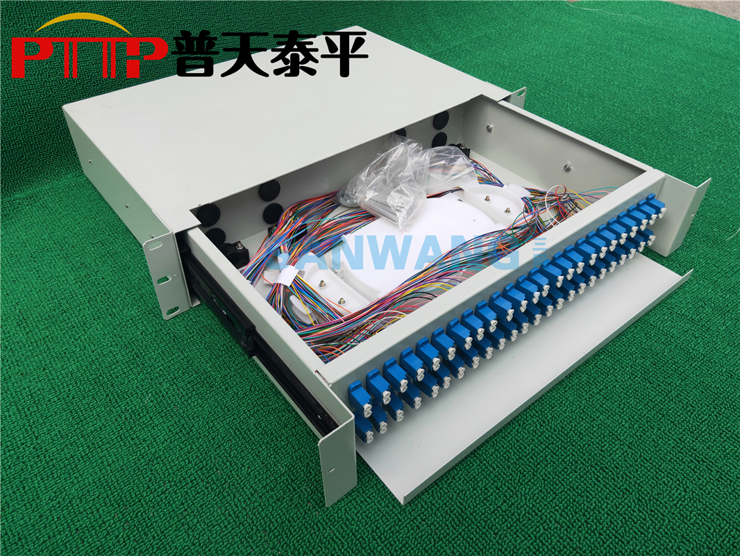 72口机架式lc光纤终端盒(otb)