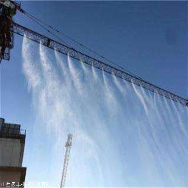 新闻牡丹江市工地塔吊喷淋降尘系统