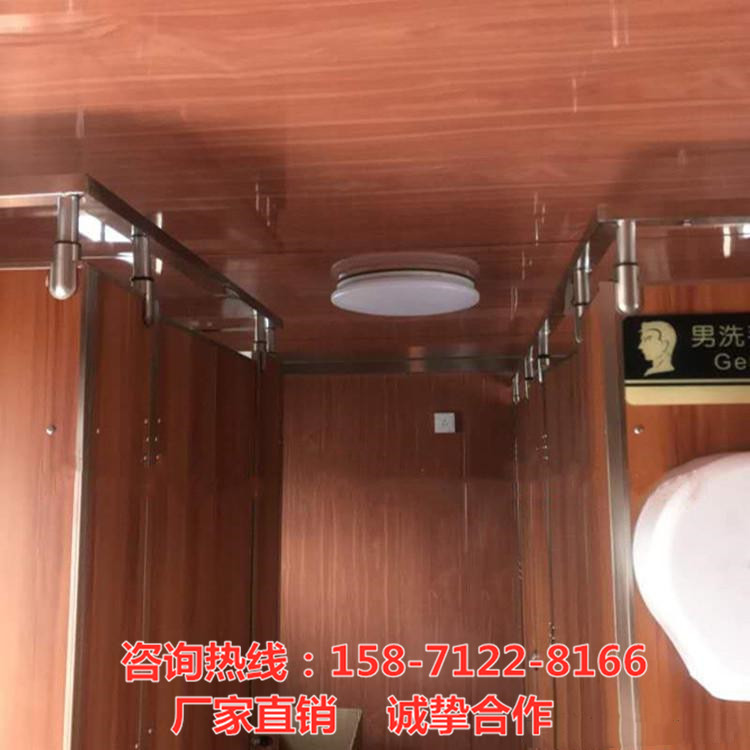 移动方仓大型东风淋浴车