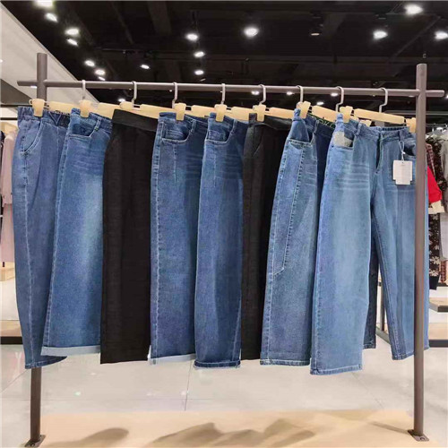 杰西卡牌时尚牛仔裤批发 杰西卡品牌折扣女装货源 直播女装进货