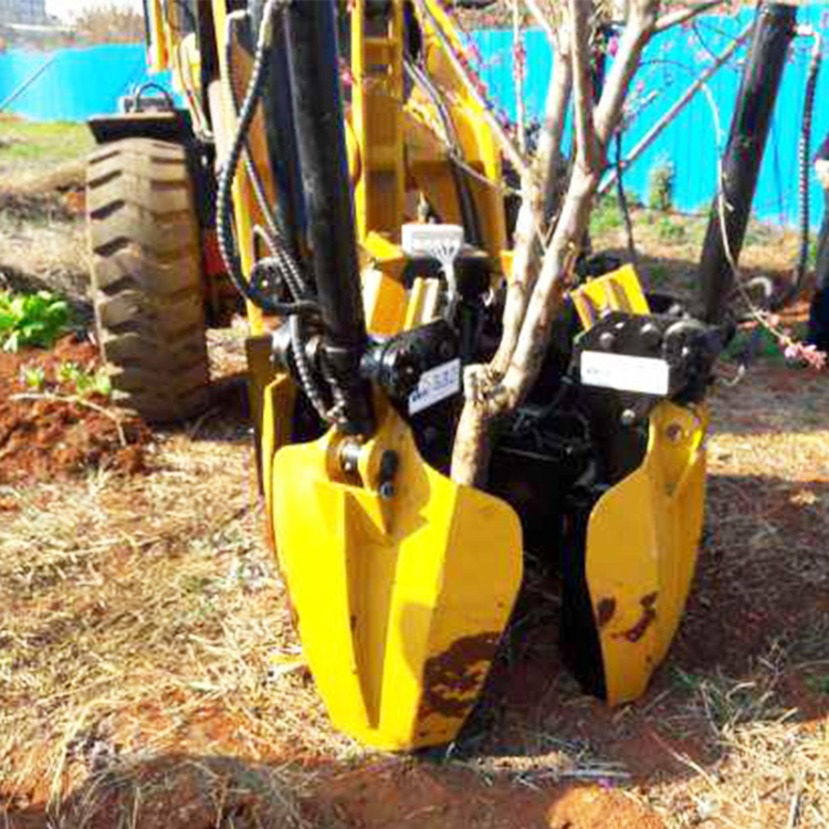 丽水市小型履带圆弧刀式移树机xxb 道路改造挖树机 林场挖树机
