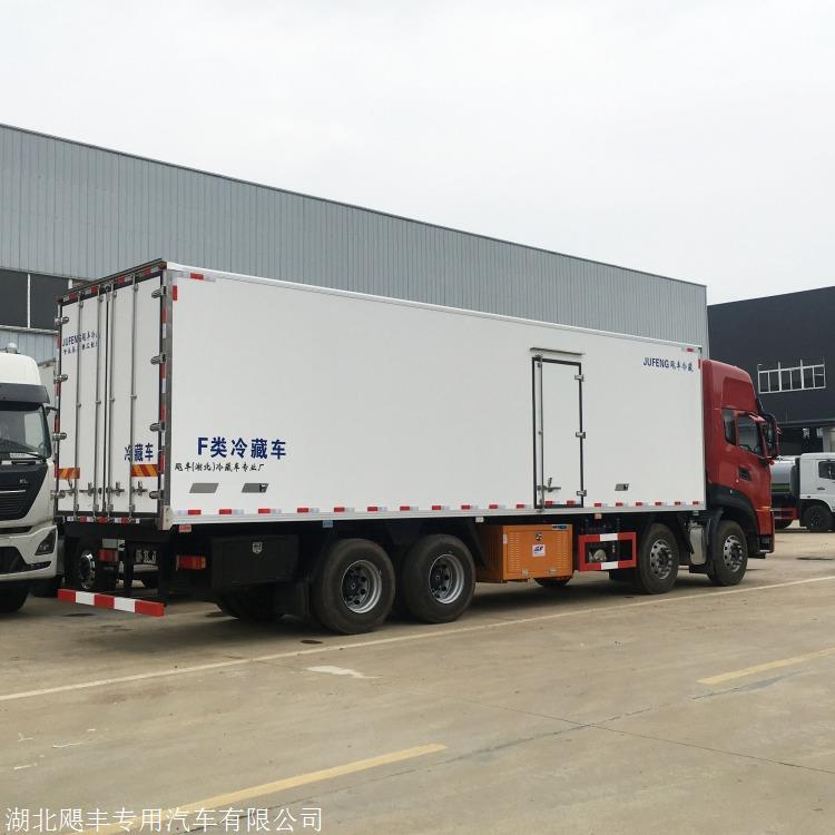 东风9米6冷藏车 新款 kl驾驶室