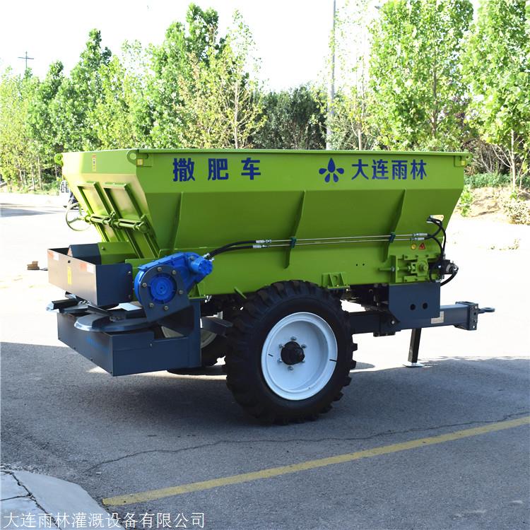 产地货源拖拉机后置撒粪机 肥料撒肥车