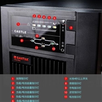 santak ups指示灯图解,castle ups指示灯图解 山特ups电源 山特c2k ups不间断电源在线式稳压