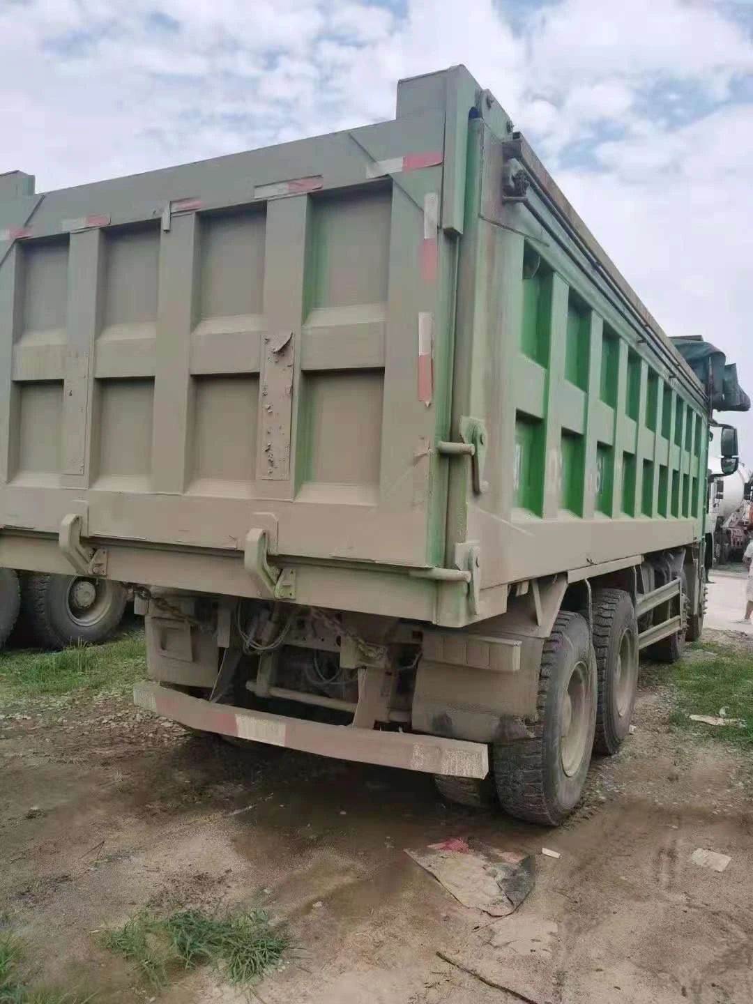 汕德卡前四后八后翻自卸车
