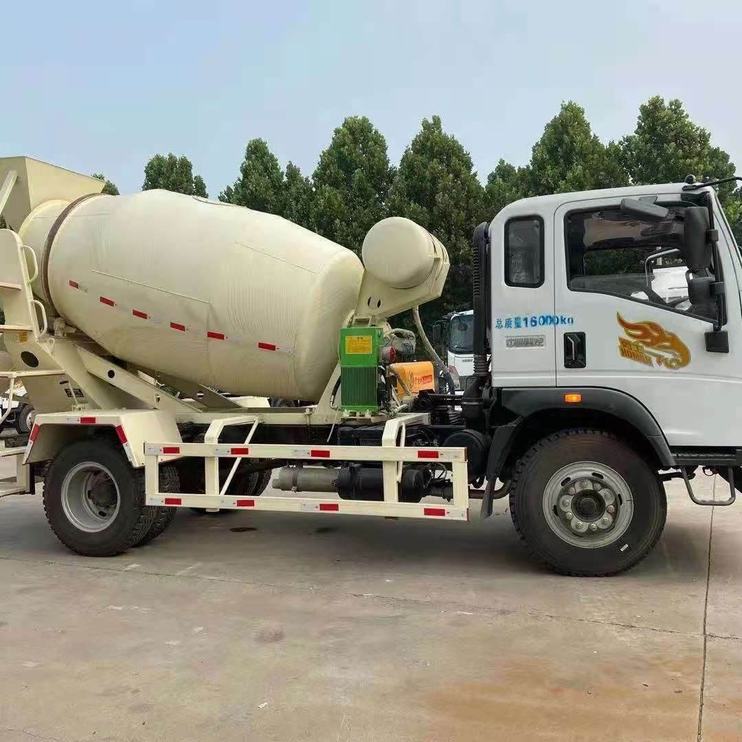 重汽豪曼搅拌车工程混凝土搅拌车上户无忧