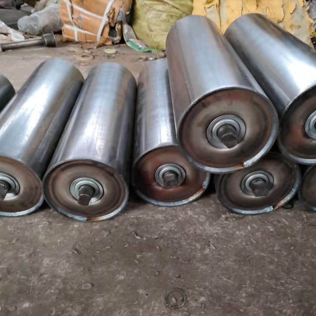 润涵梳型托辊 挡边纠偏托辊 摩擦托辊 平行摩擦调心托辊