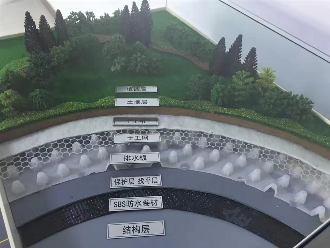 车库顶板排水板 hdpe60塑料排水凸片 库存足发货快