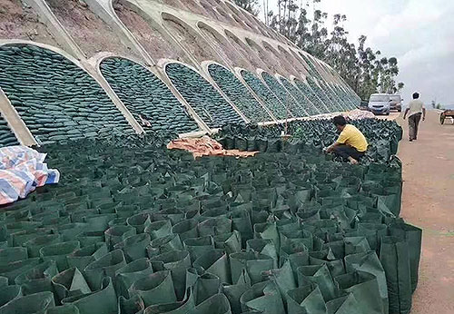 宁波生态袋护坡种植荒坡修复植生袋抗老化抗紫外线