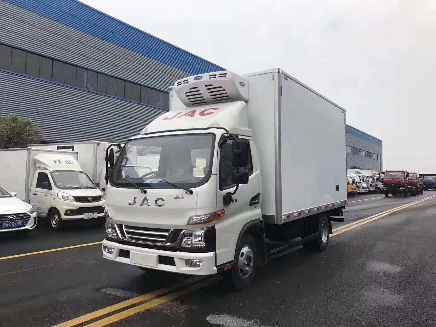 国五江淮骏铃v5冷藏车 骏铃v5蓝牌冷链车 军工品质 功能齐全