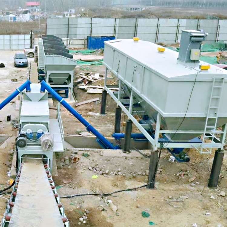 水稳层搅拌站 700吨水泥碎石站