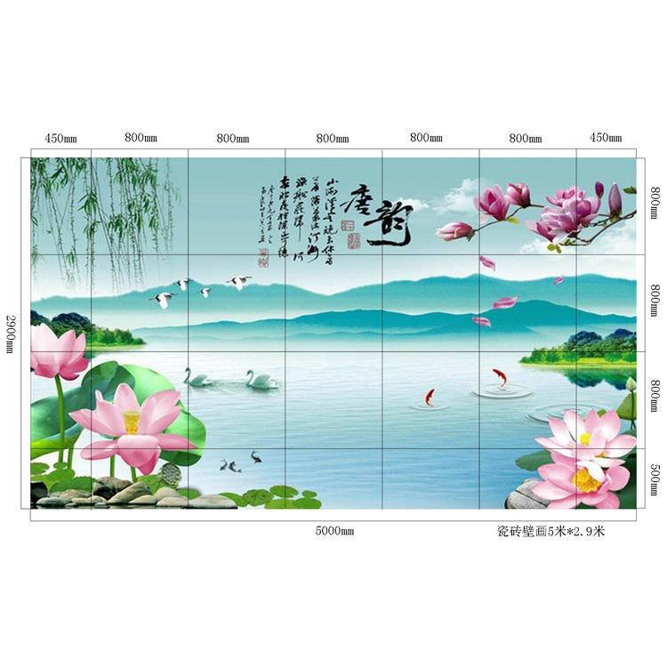 背景墙瓷砖壁画日照院子影壁墙价格