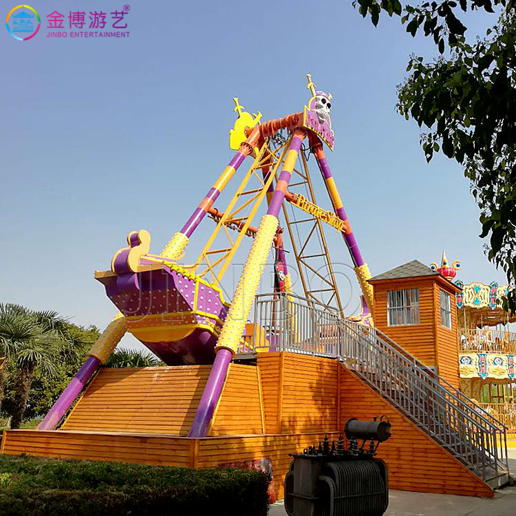 木质海盗船东莞露天游乐设备24座海盗船制造商