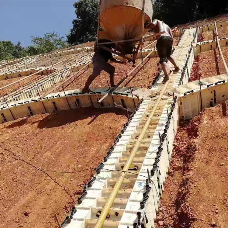 塑料拱形骨架厂家护坡拱形骨架模具制造商