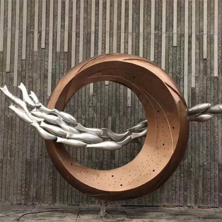 不锈钢艺术雕塑 合肥镜面不锈钢雕塑制作厂家