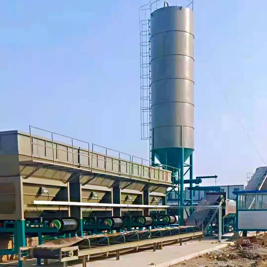 小型移动水稳机 300吨移动稳定土拌合楼在线报价