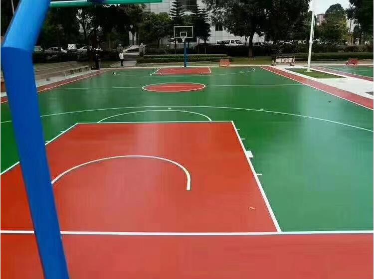 室内硅pu篮球场 息县学校硅 pu篮球场销售