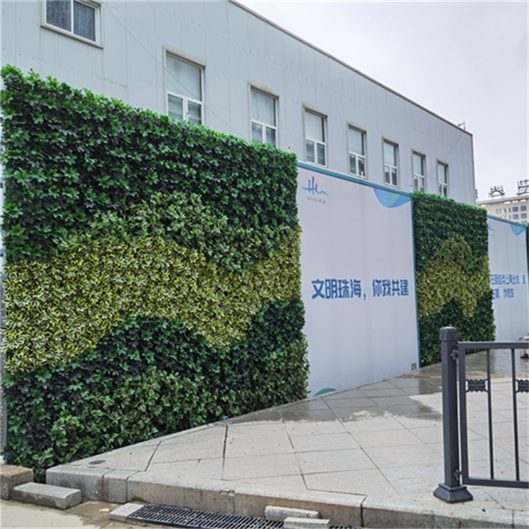 深圳植物墙围挡