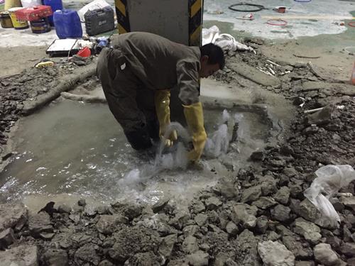 湖南郴州市地铁防水堵漏施工案例