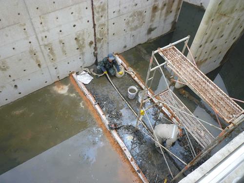 广西柳州市地下车库顶板防水堵漏施工案例
